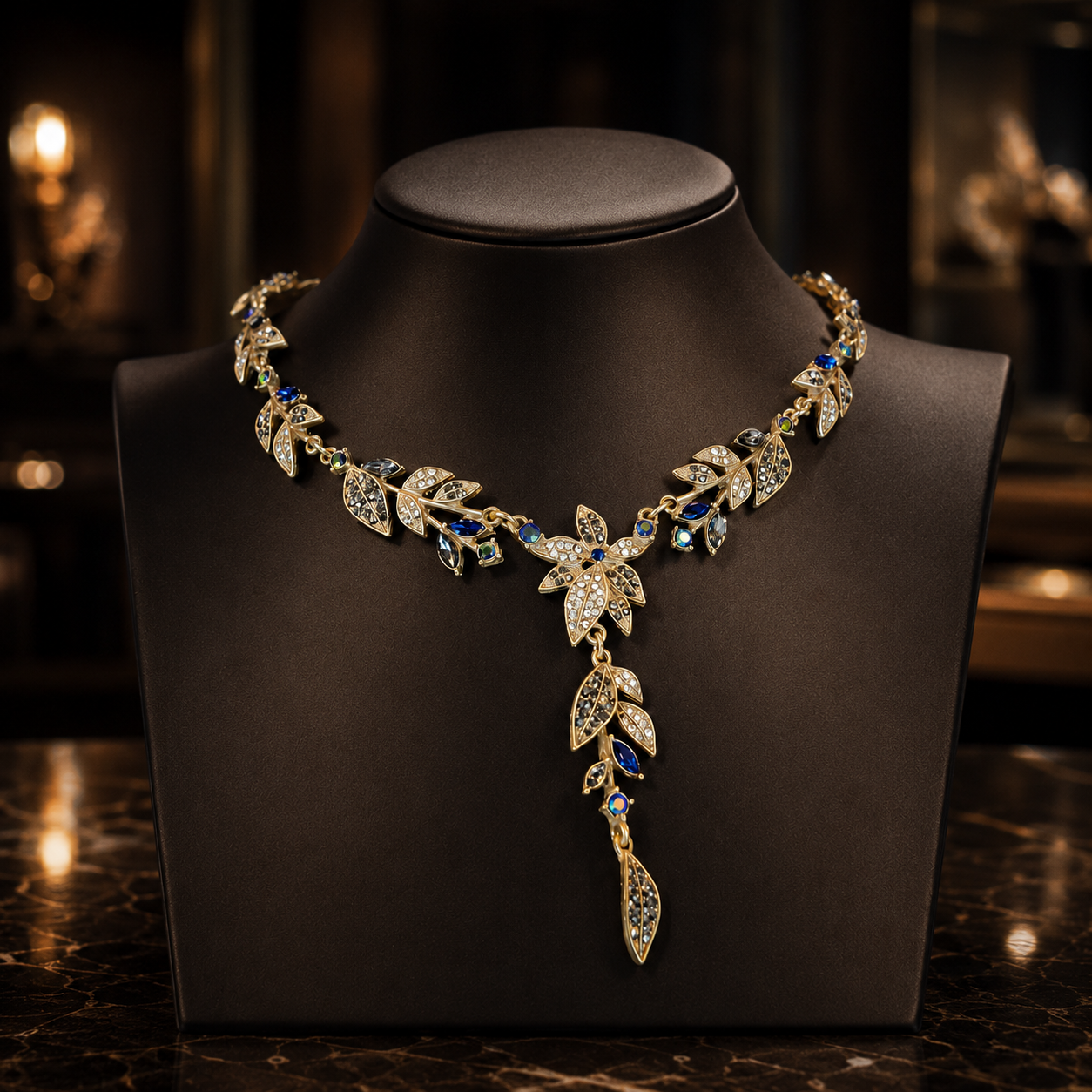 Rosavelle Imperial Diamond Rhinestone Jewellery Suite