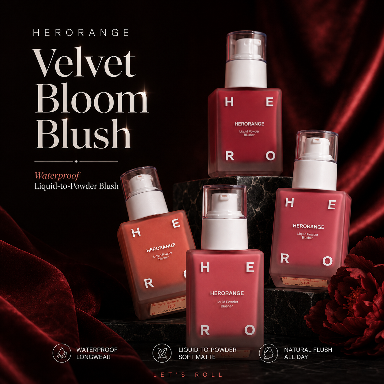 Velvet Bloom Blush by Herorange