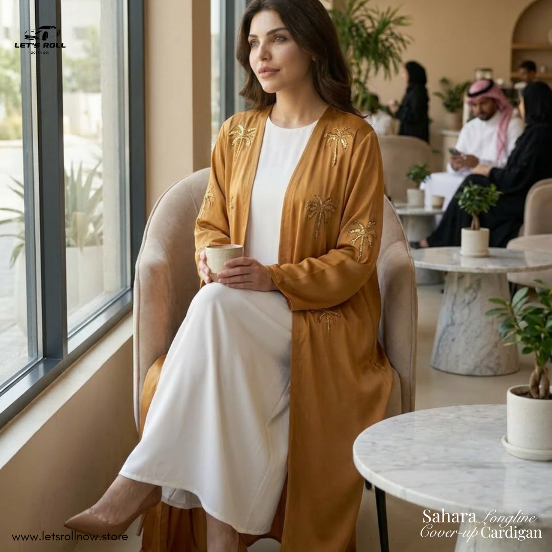 Sahara Longline Cover-up Cardigan