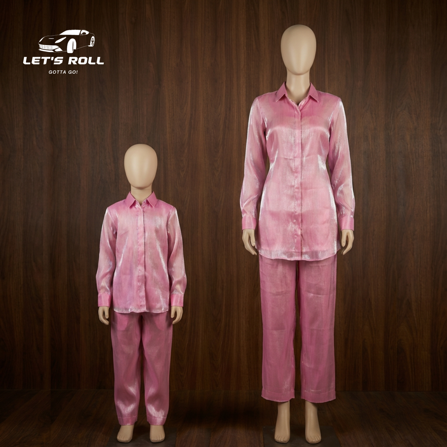 Premium Pink Mother-Daughter Matching Set | এলিগ্যান্ট ও স্টাইলিশ পার্টি ও ক্যাজুয়াল ওয়্যার
