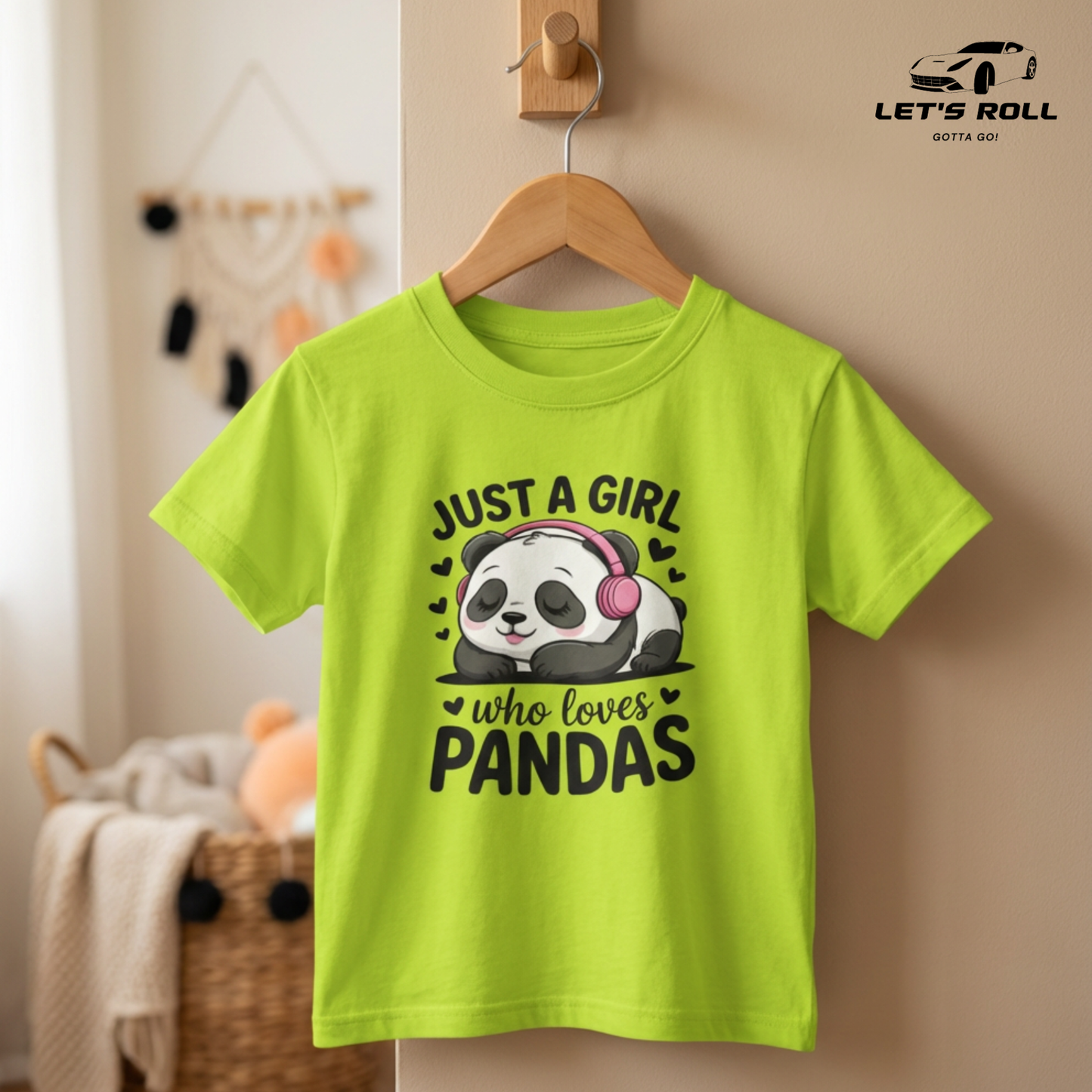 Kids Panda Print Cotton T-Shirt (Unisex) | আরামদায়ক ও স্টাইলিশ কিডস ডেইলি ও ক্যাজুয়াল ওয়্যার