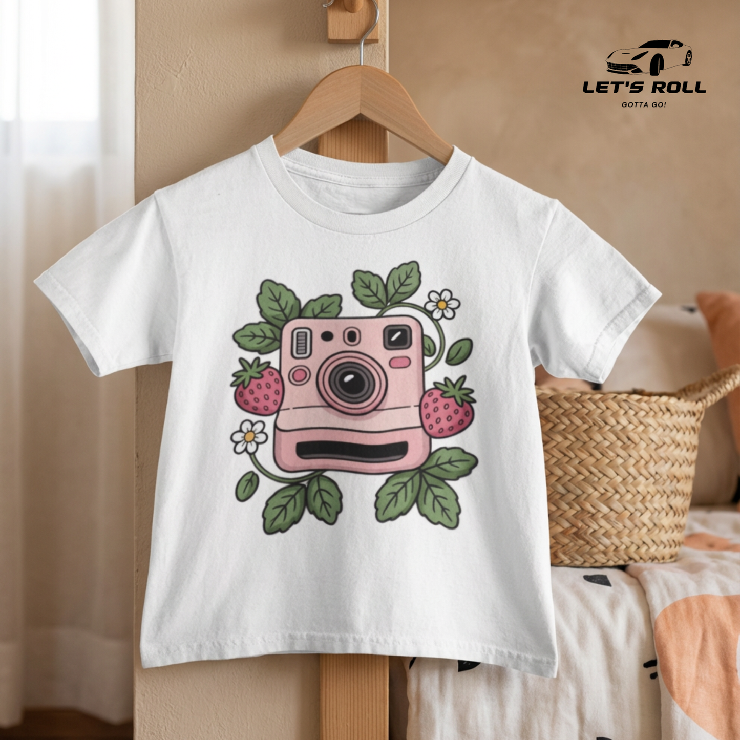 Kids Camera Print Cotton T-Shirt (Unisex) | আরামদায়ক ও স্টাইলিশ কিডস ডেইলি ও ক্যাজুয়াল ওয়্যার