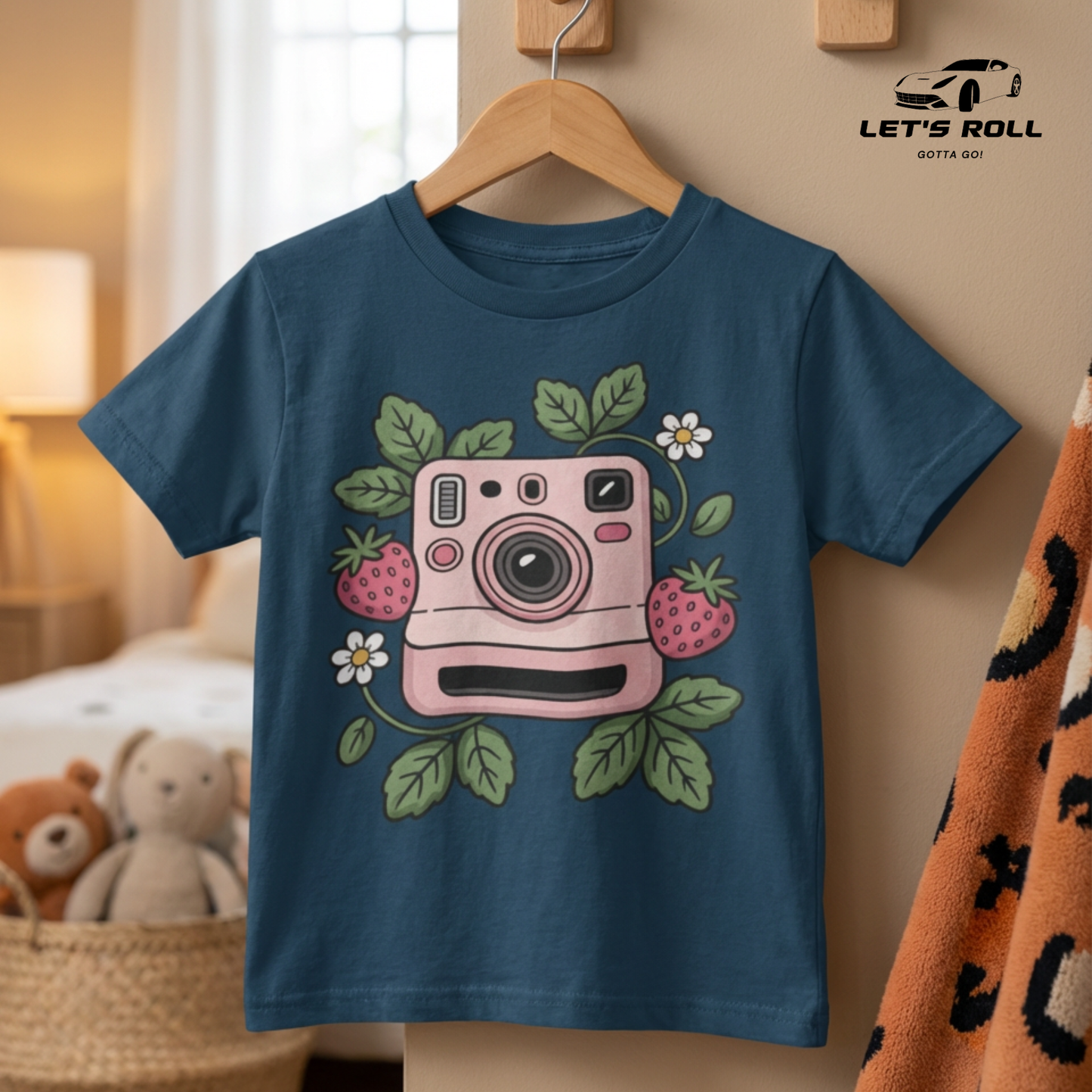 Kids Camera Print Cotton T-Shirt (Unisex) | আরামদায়ক ও স্টাইলিশ কিডস ডেইলি ও ক্যাজুয়াল ওয়্যার