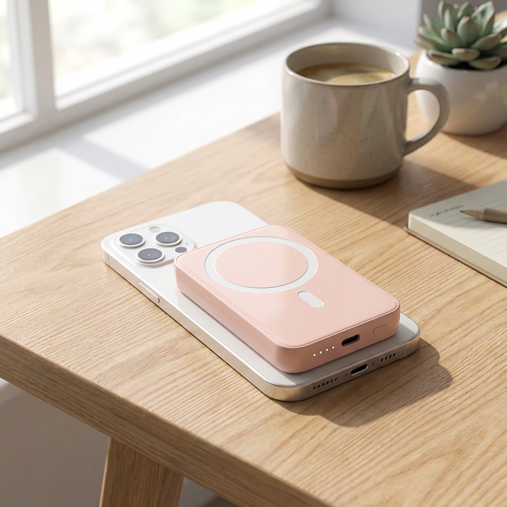Let’s Roll MagSnap Pro 10000mAh Magnetic Power Bank ⚡ | 20W Fast Charge | iPhone 8+ & MagSafe Compatible