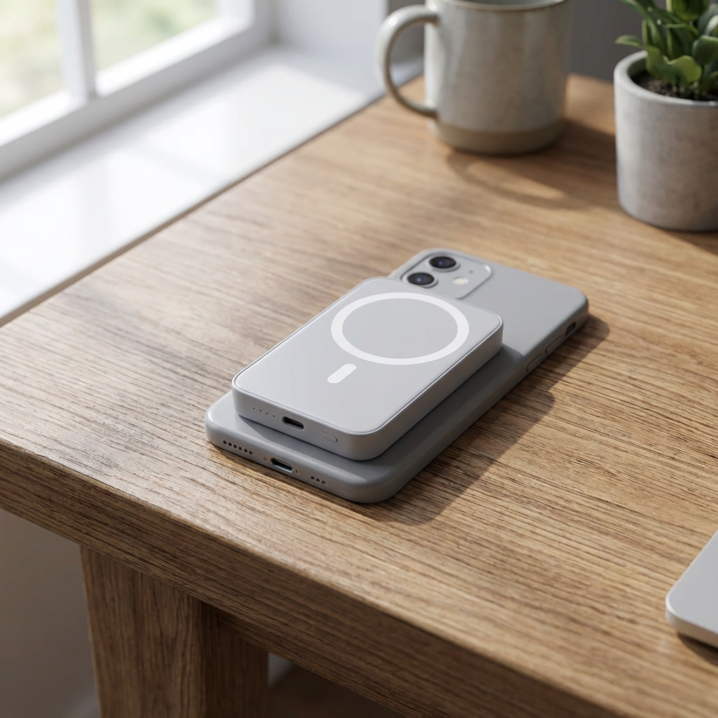 Let’s Roll MagSnap Pro 10000mAh Magnetic Power Bank ⚡ | 20W Fast Charge | iPhone 8+ & MagSafe Compatible