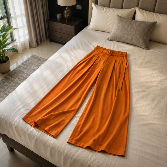 Aeris Cool-Touch High Waste Wide-Leg Pants